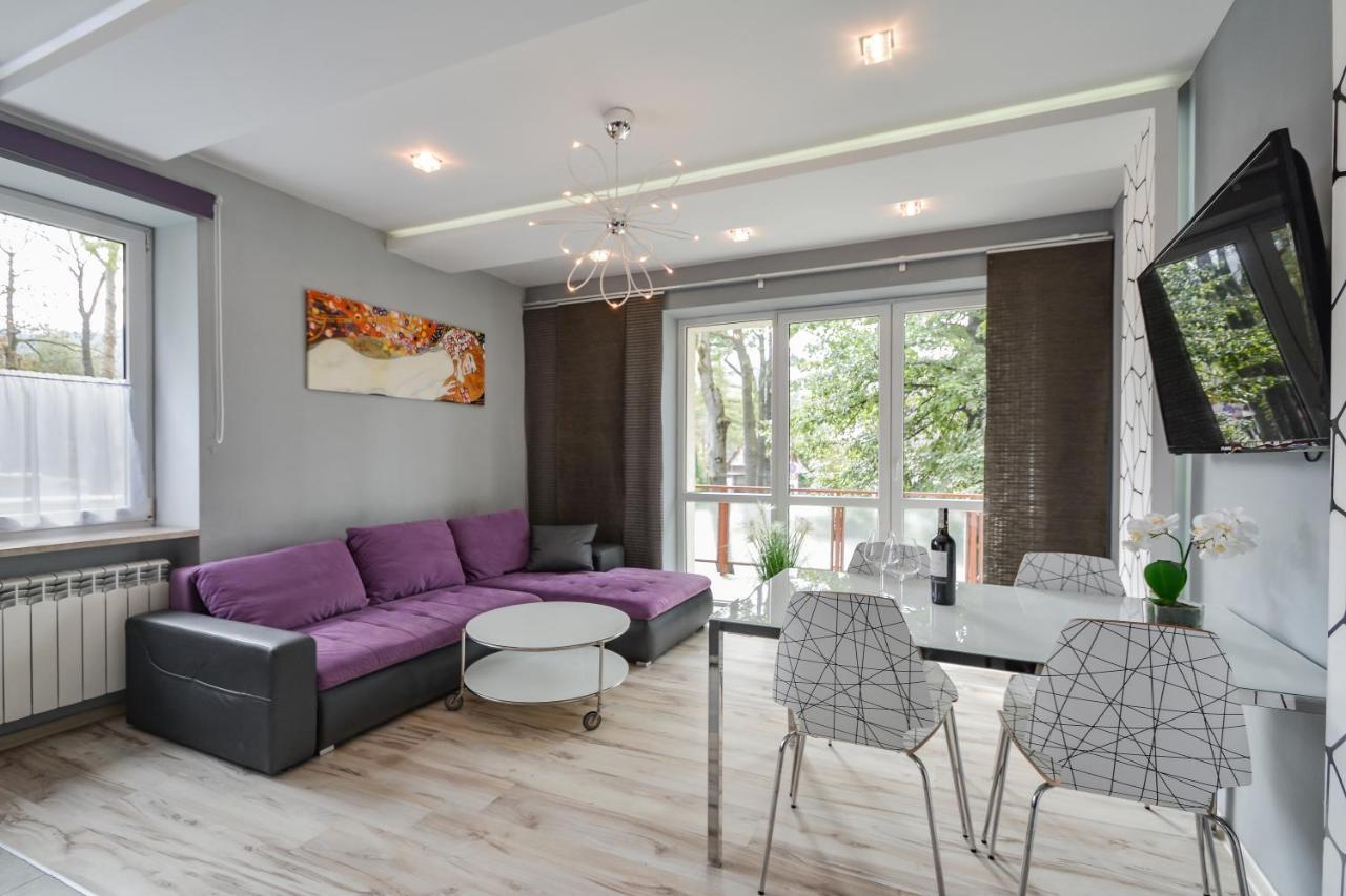 Apartament Rodzinny Hrabiego - Sauna, Centrum Zakopanego Ul Zamoyskiego, Balkon, 2 Sypialnie, Parking, Gorne Krupowki Exterior foto
